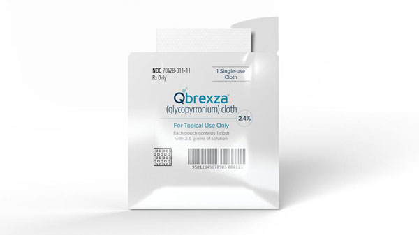 新藥Qbrexza(glycopyrronium)