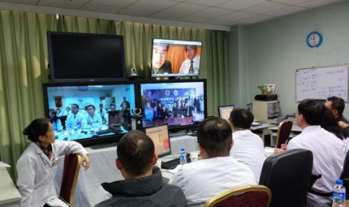 中美遠(yuǎn)程會診
