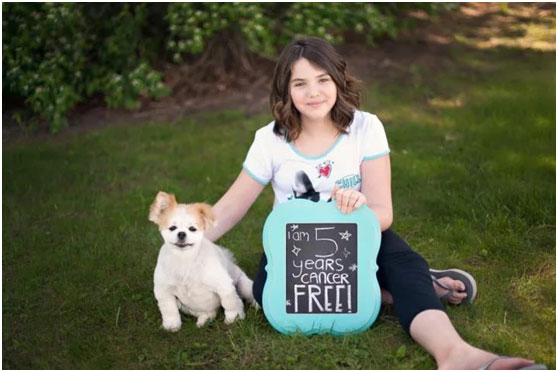 白血病患兒Emily