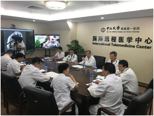 中美遠(yuǎn)程會診，遠(yuǎn)程醫(yī)療