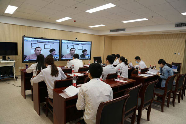 中美遠(yuǎn)程會診,視頻會診