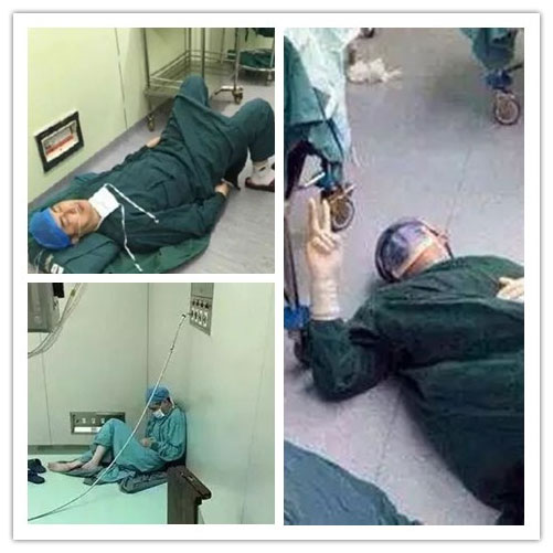 累壞的醫(yī)生