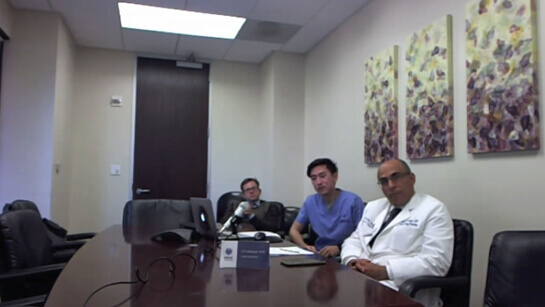 中美遠(yuǎn)程視頻會(huì)診