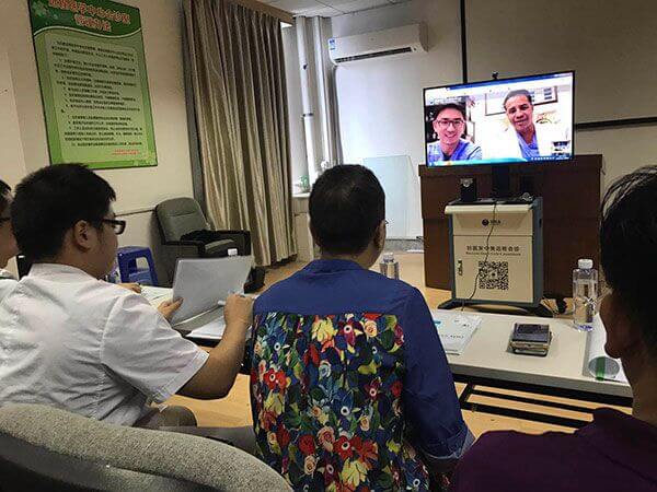 廈門(mén)中美醫(yī)生遠(yuǎn)程會(huì)診